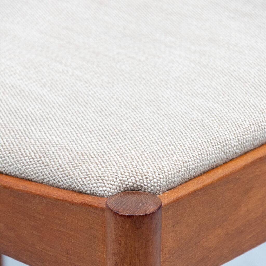 Danish dining chairs set by Johannes Nørgaard 1960s