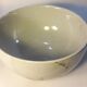 Sandstone salad bowl 23,5cm diameter vintage flat hollow