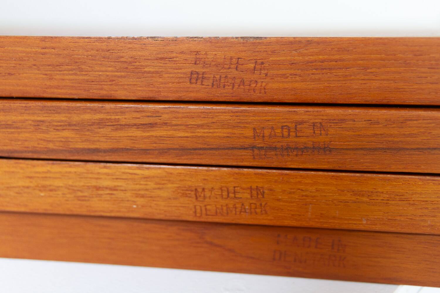 Danish Modern 5-Bay Modular Teak Wall Unit by Poul Cadovius for Cado, 1950s