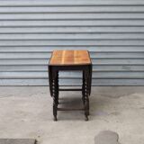 oval folding table