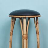 Rattan bar and stools