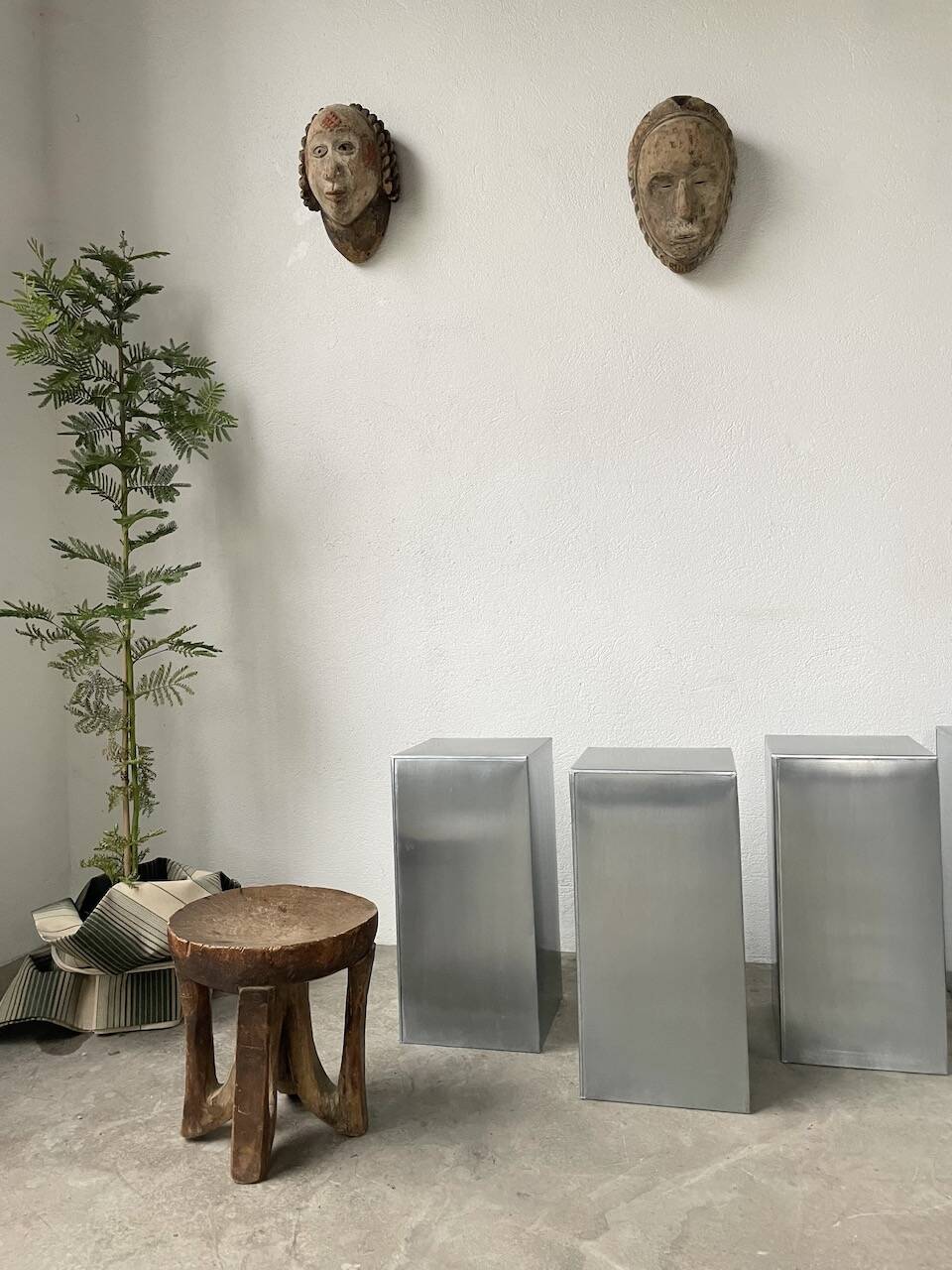 Ethiopian Tripod African Stool