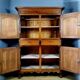 Four-Door Wardrobe from the Louis XV Period in Walnut