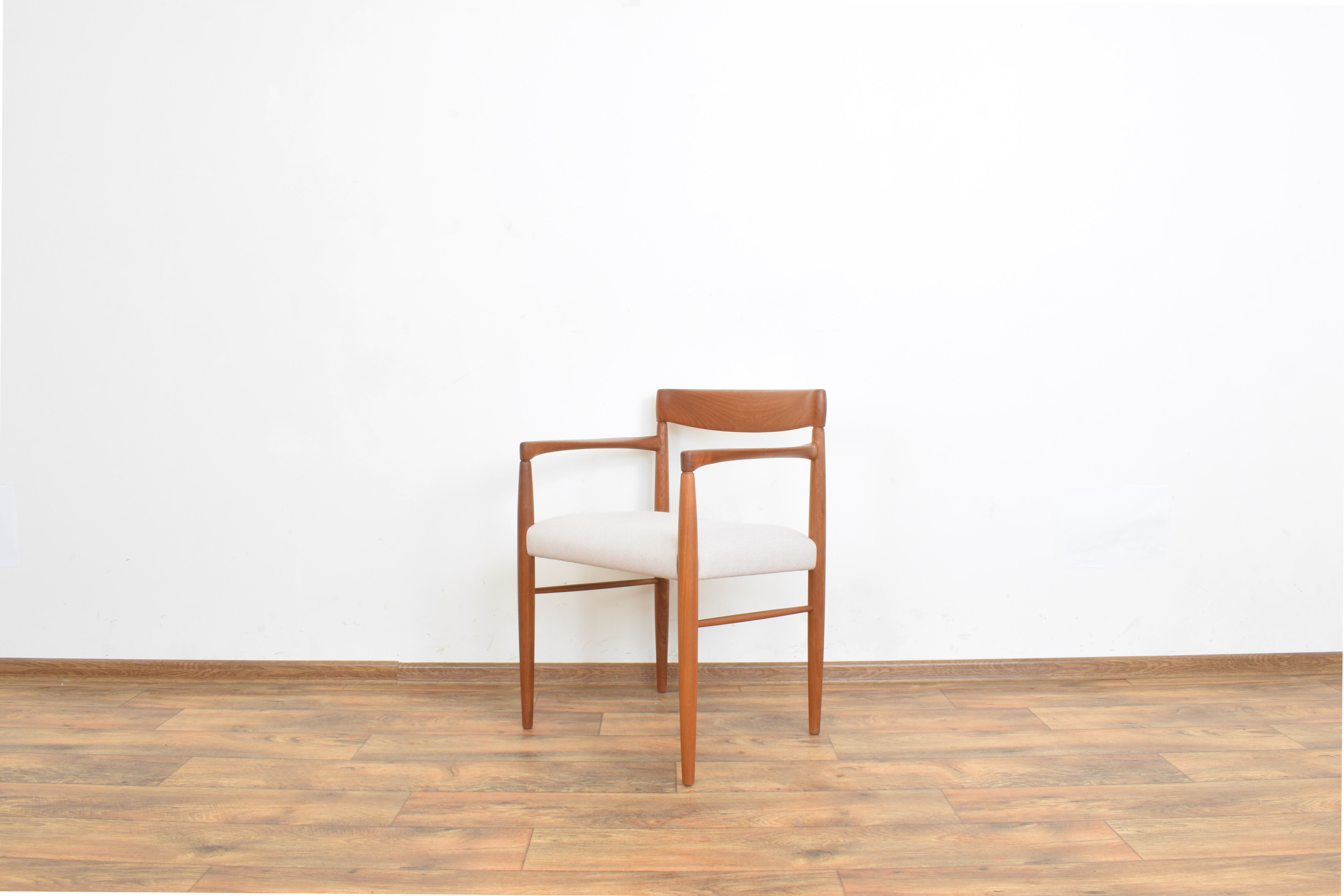 Danish Teak Armchairs by H. W. Klein for Bramin, Set of 2