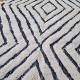 Handmade wool Berber rug 300X200 cm