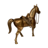 Horse in solid brass