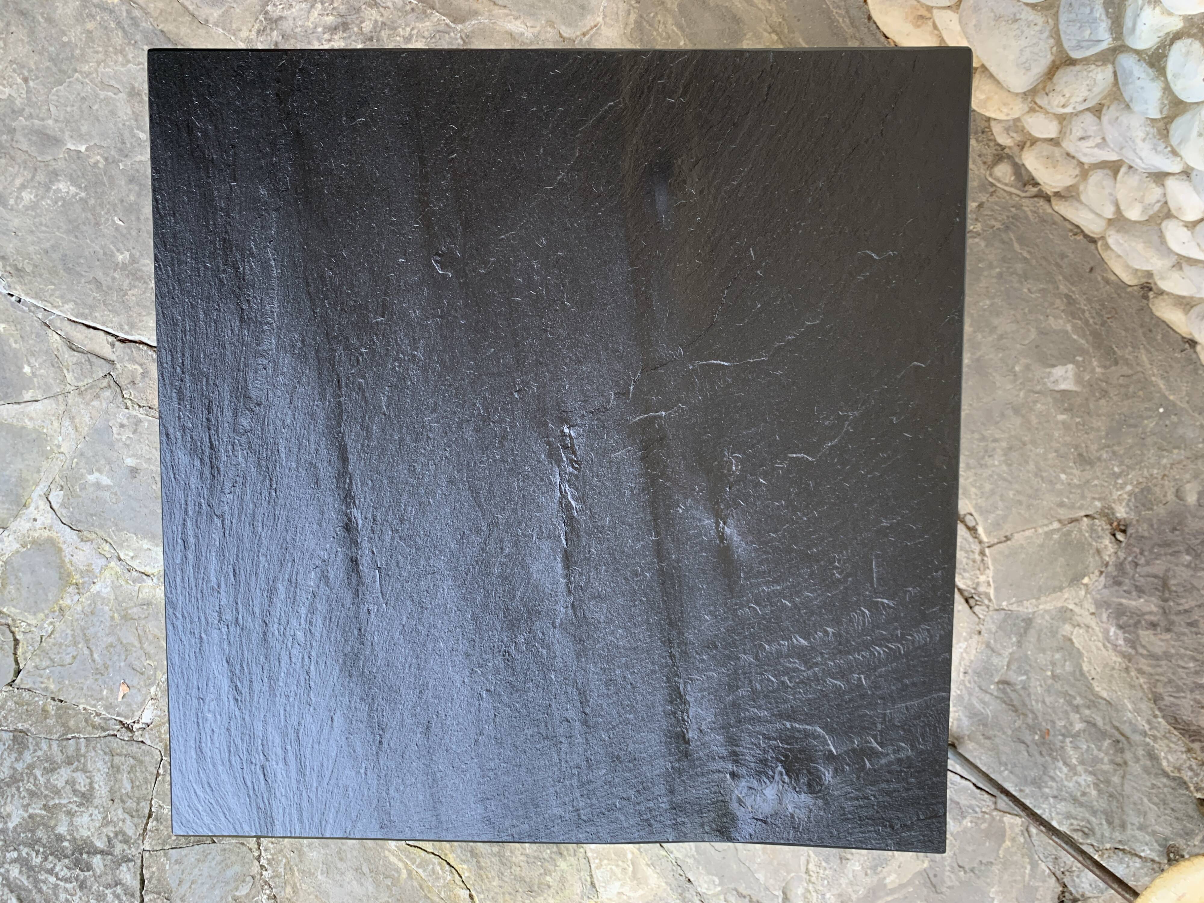 Contract Base Slate Coffee Table, Charles & Ray Eames, Herman Miller 1960