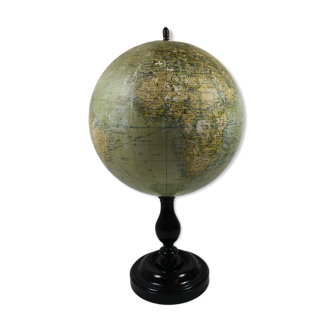 Globe terrestre metrique e bertaud editeur g thomas sucr paris 1900/1918