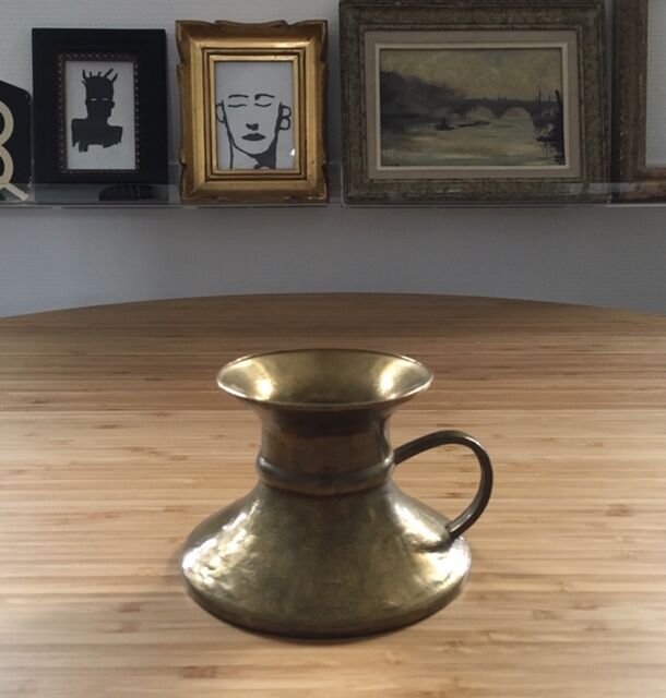 Brass candle holder