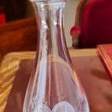 Large Durand Crystal Carafe