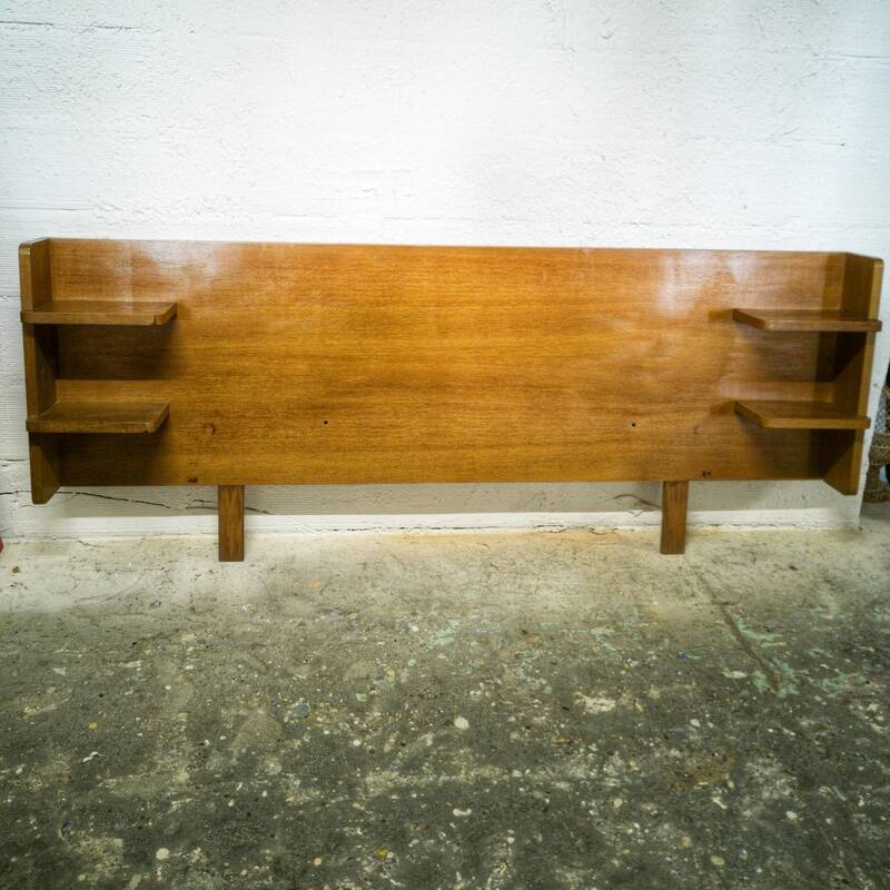 Vintage shelf headboard