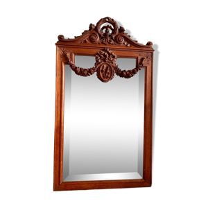 Miroir ancien en bois