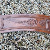 Cornice fronton in cherry wood around 1800