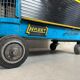 Vintage industrial trolley 'Hazet Assistent' + Rademacher lamp