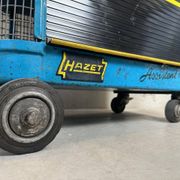Trolley industriel vintage 'Hazet Assistent' + lampe Rademacher