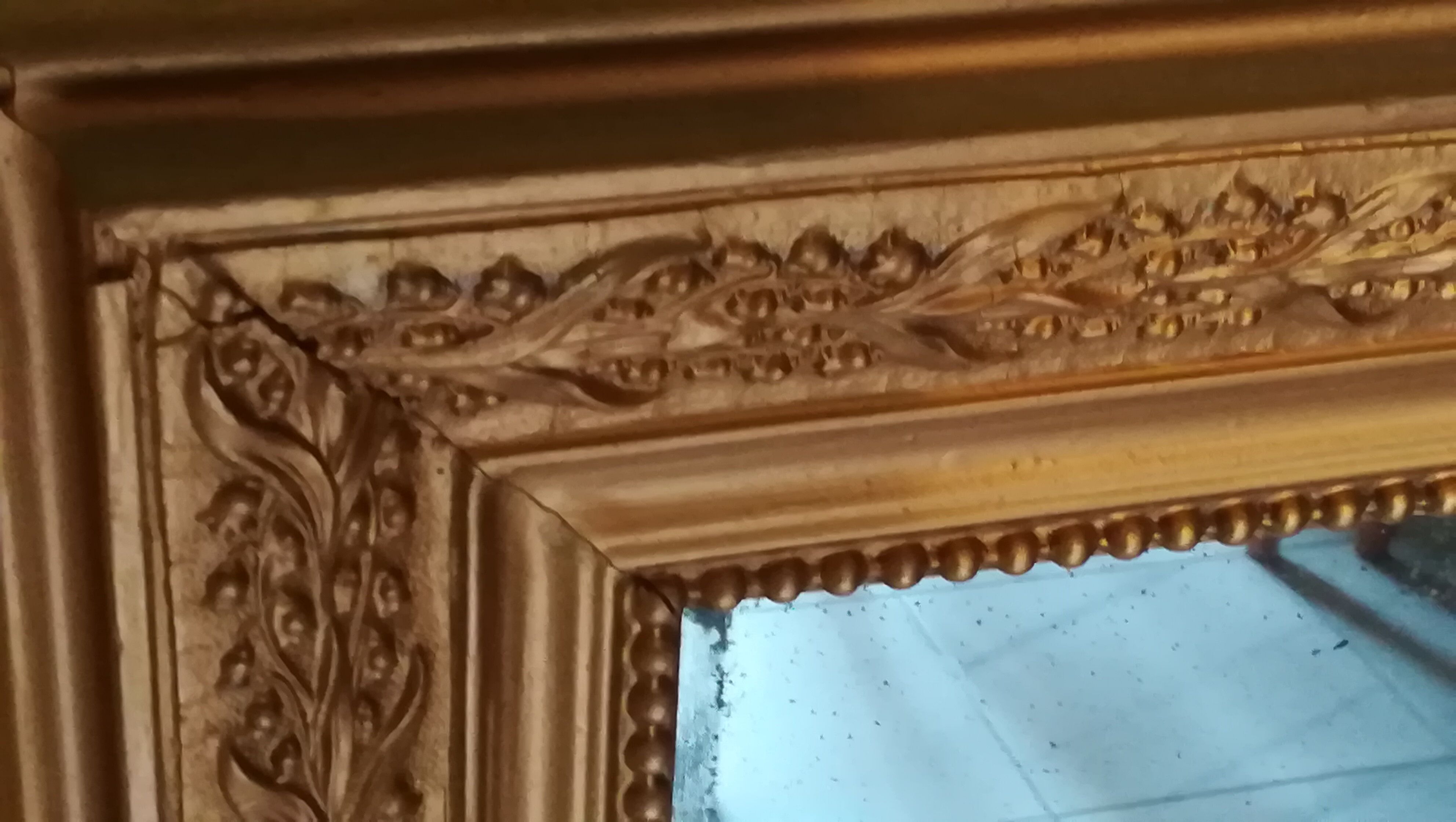 Classic golden mirror - KZ037hT