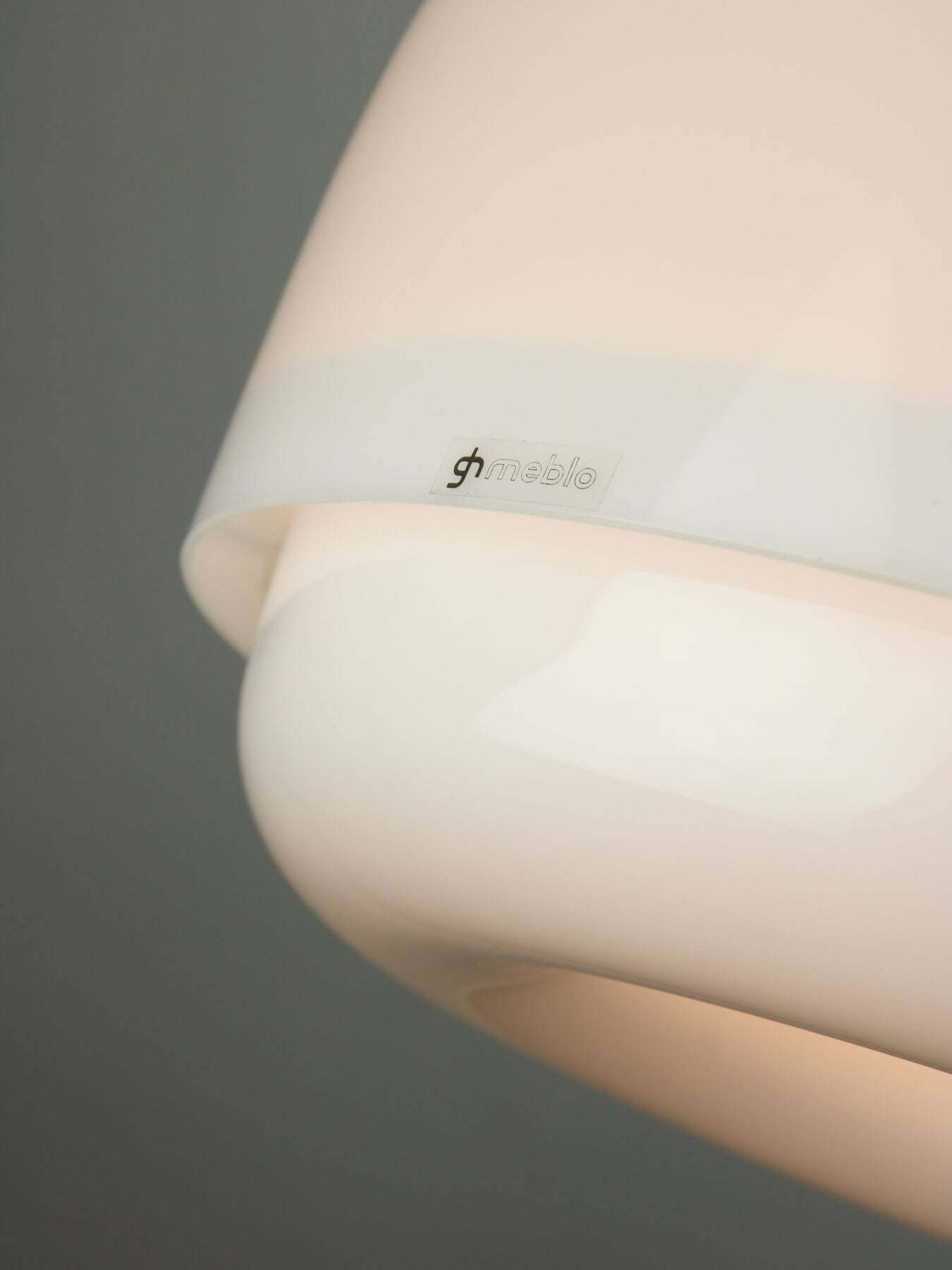 Italian White Medusa Pendant Lamp by Luigi Massoni for Guzzini, 1970s