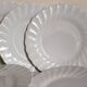 Nine fine English porcelain sweet plates