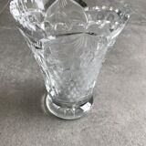 Ancient vase in cut crystal