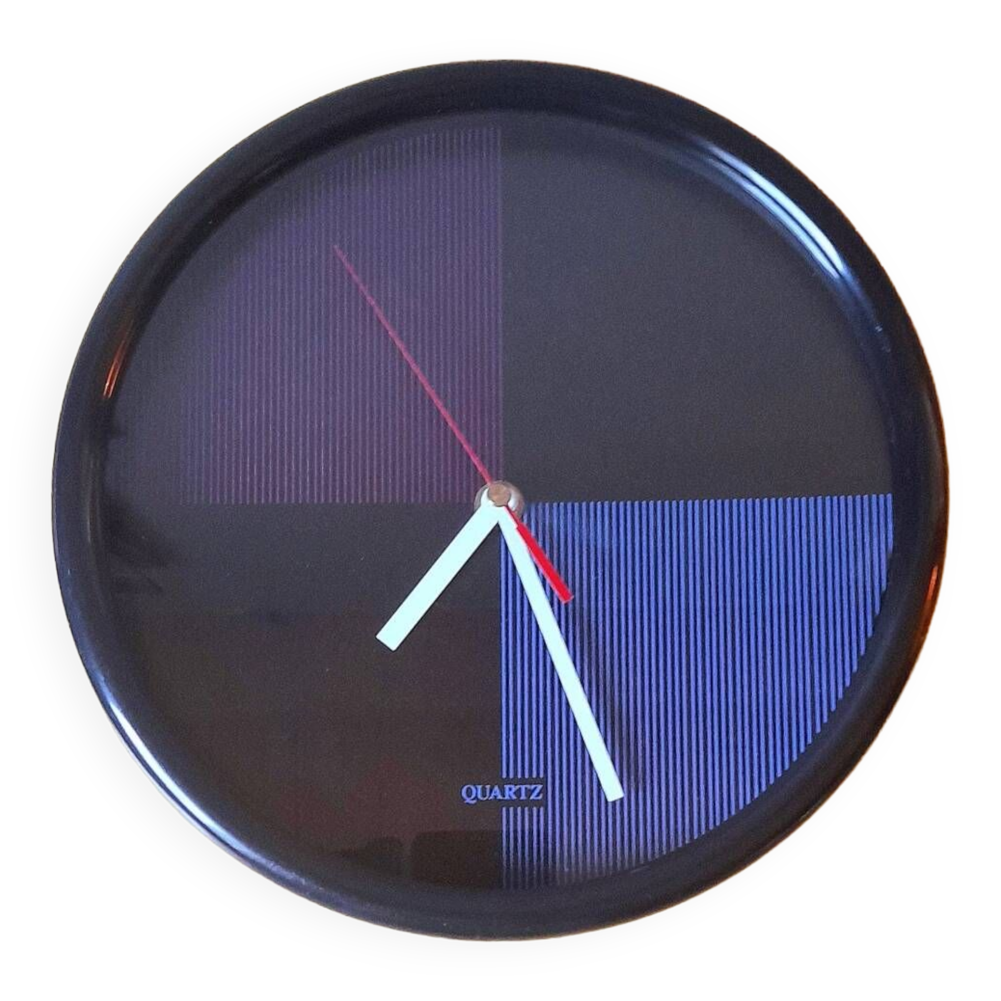 80s Memphis style wall clock