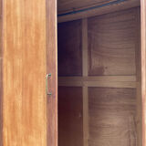 Scandinavian wooden wardrobe