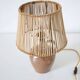 Lampe à poser artisanale "Héritage Alsacien" – Grès au sel et lumière graphique