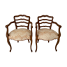 Louis XV walnut chair