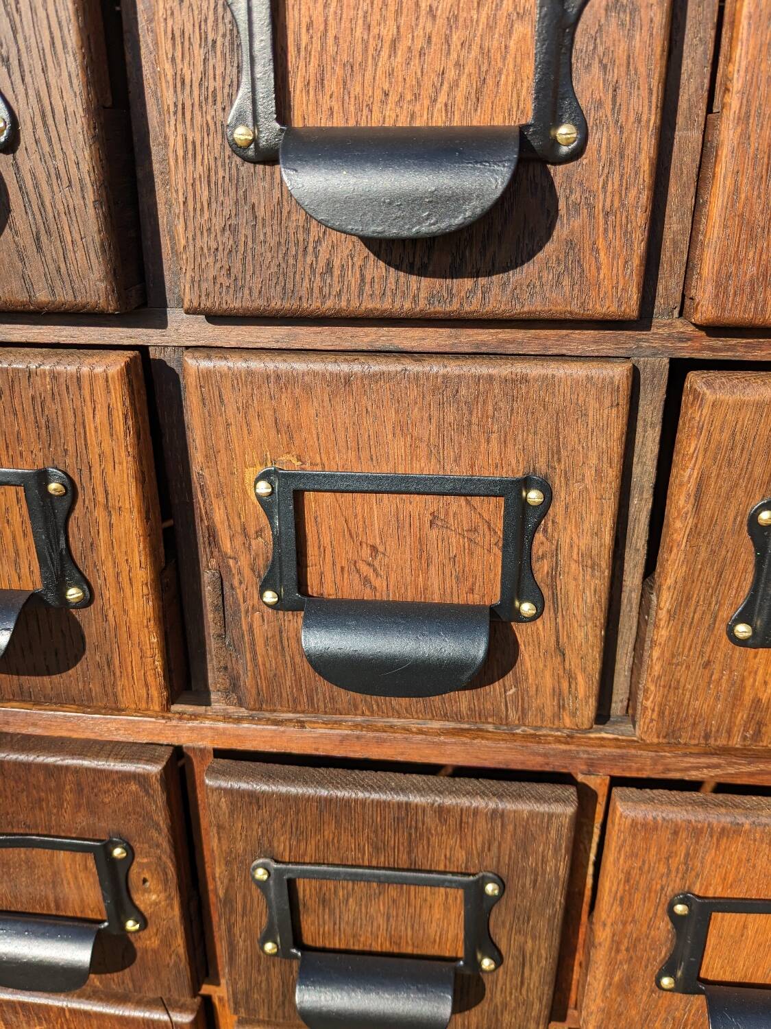 Trade furniture with drawers - cabinetmaker / apothecary furniture