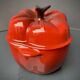 Four Le Creuset ceramic casseroles