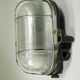 Glass and Bakelite wall light from the 1950s.