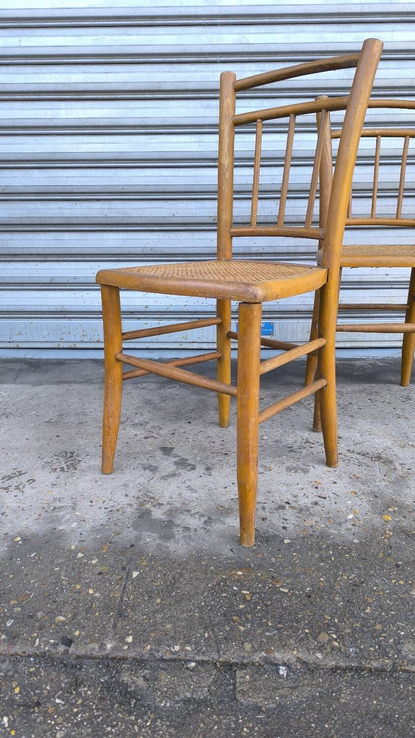 Paire de chaises bistrot, années 30