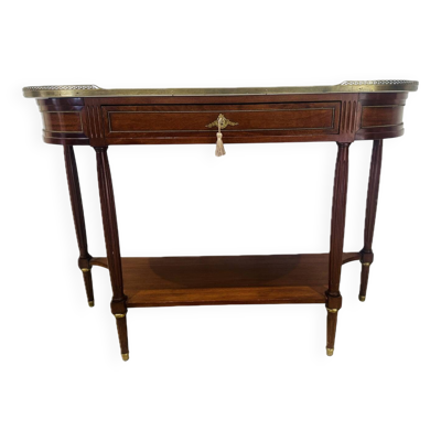 Console en Acajou de style Louis XVI époque XIX eme siecle