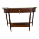 Louis XVI style mahogany console, 19th century