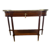 Console en Acajou de style Louis XVI époque XIX eme siecle