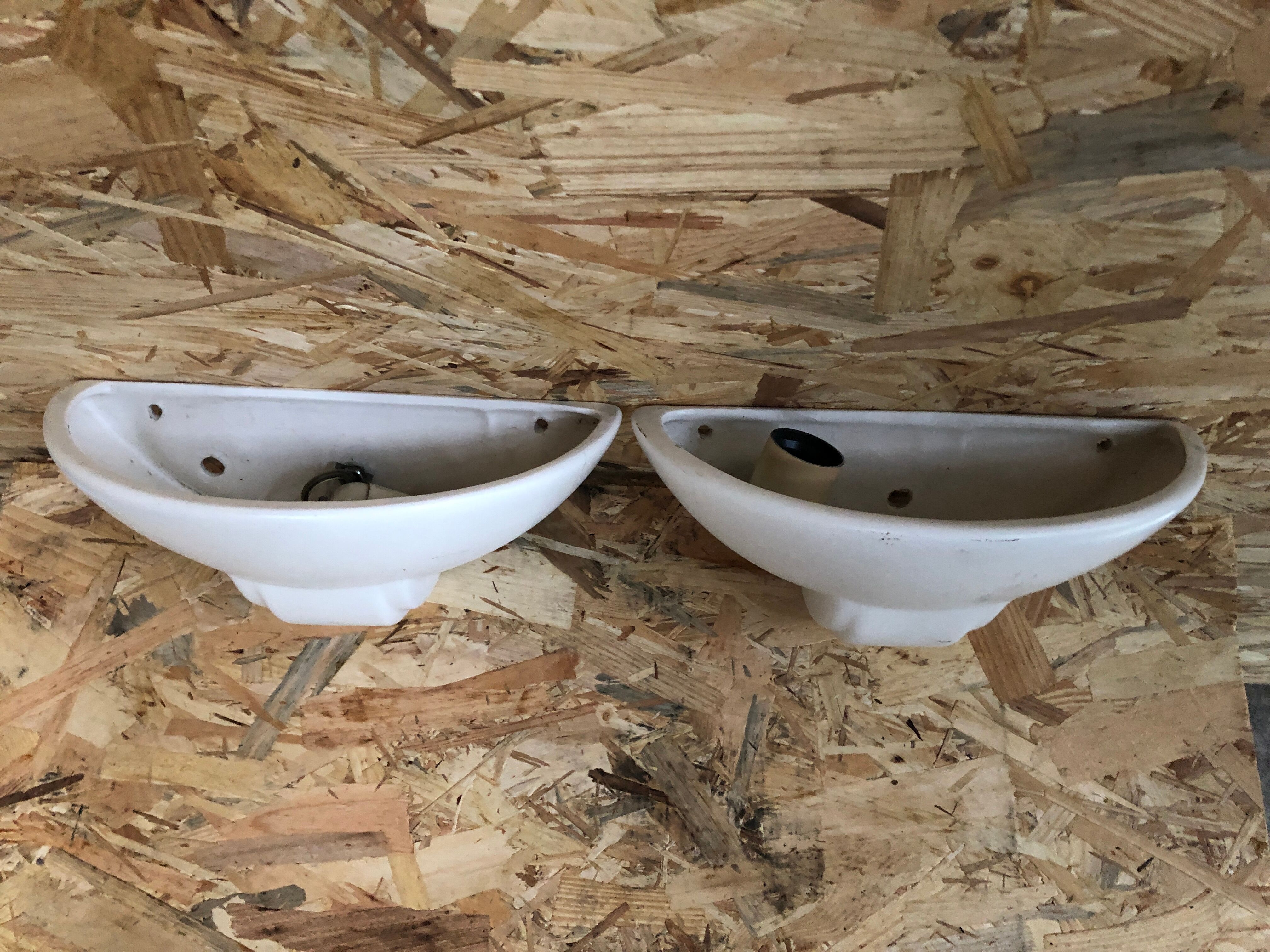 Old pair wall lamp art deco