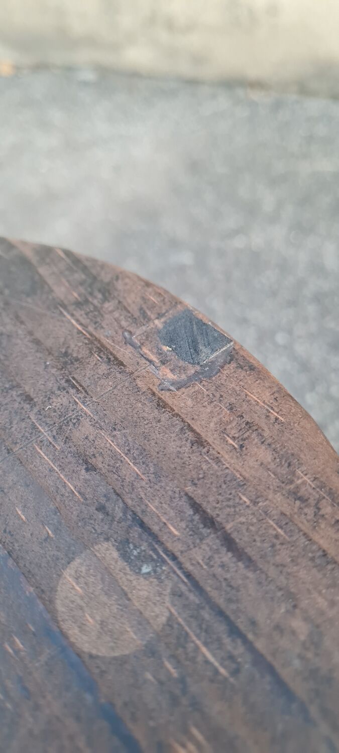 Pair of tripod stools