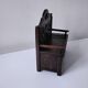 Banc coffre breton miniature