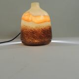 Vase à fleurs en verre  multicolore de Murano/vintage