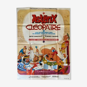 Affiche cinématographique  originale du film Astérix et Cléopâtre 1968