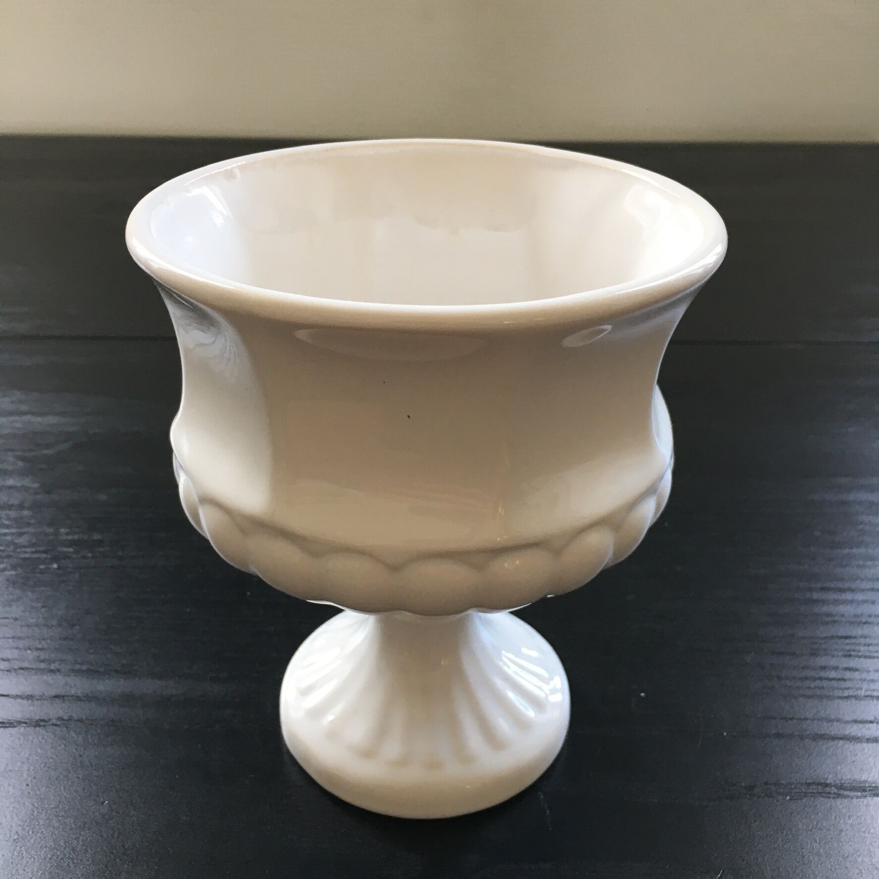 Medici style white vase