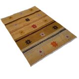 Vintage turkish kilim cushion cover , 116 x 83 cm