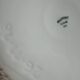 Pillivuyt white hollow dish, white porcelain dish, pie dish.
