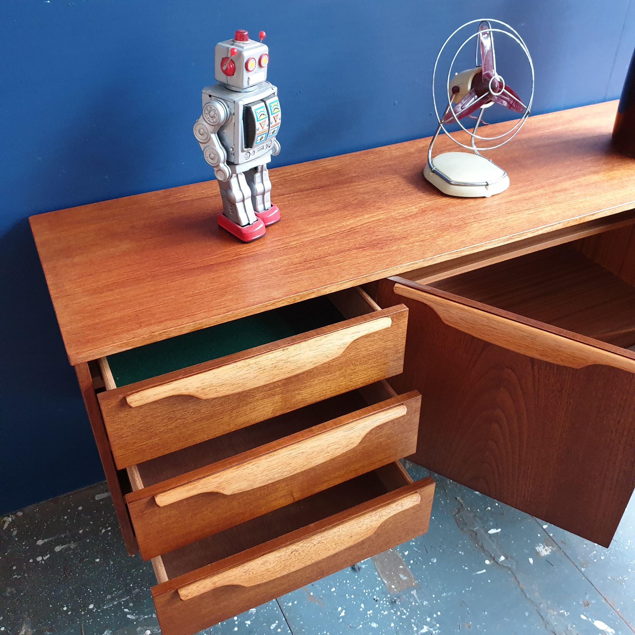1960's British Teak Sideboard
