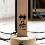 Floor Lamp with 3 Lights P433 by Brusasco & Torretta for Luci Italia, 1970s