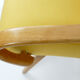 Vintage yellow wool armchair, 1960s