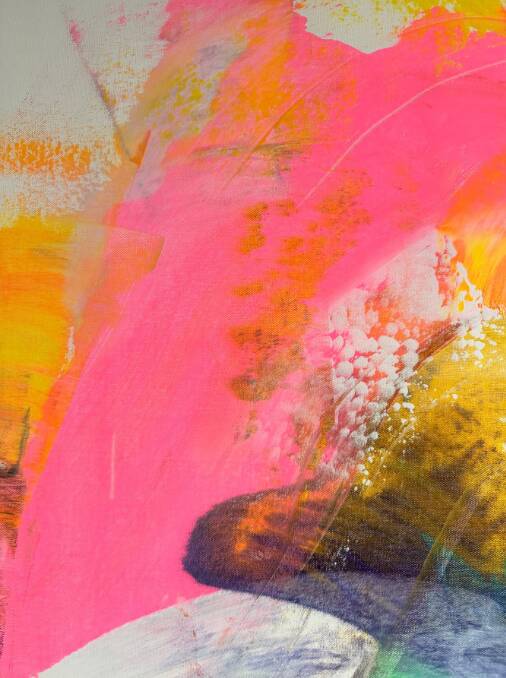 Gunnar Zyl XXL Original Painting – Abstract Street Art