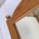 Miroir mural pin massif vintage