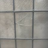 Art Deco stained glass transom window, circa 1900, 20th century