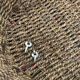 Woven rope basket