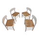 Ensemble de 4 chaises Fredericia Börge Mogensen